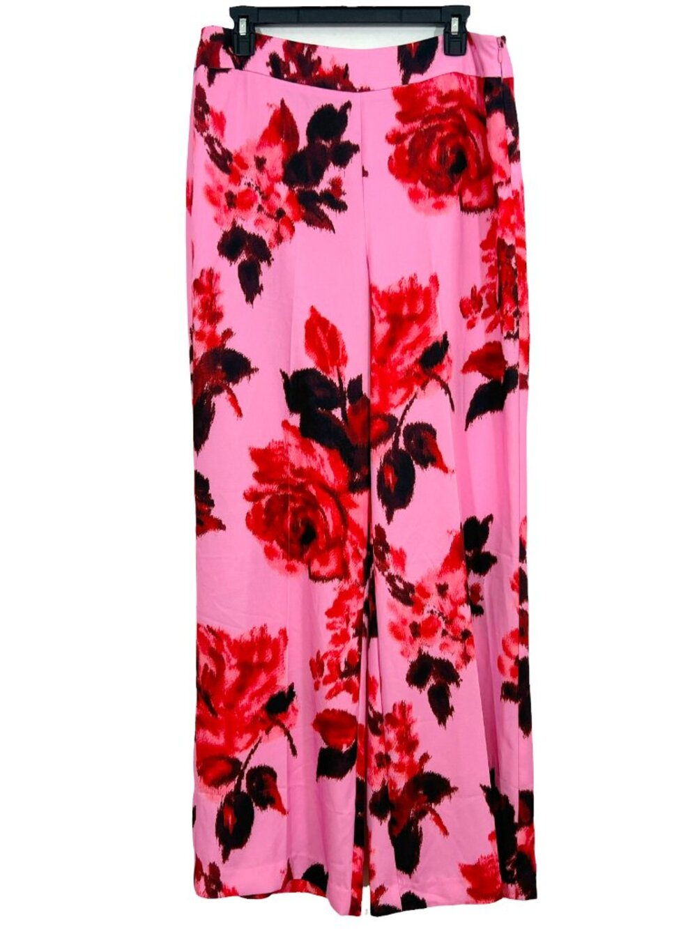 Tuckernuck Cerise Blossom Wide Leg Pants Pink Floral Large NWOT